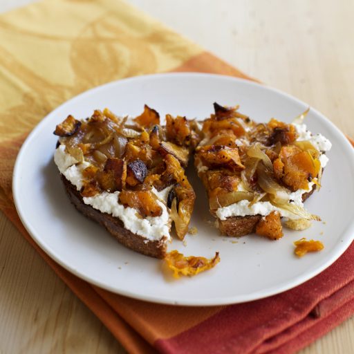 Butternut Squash & Ricotta Bruschettas